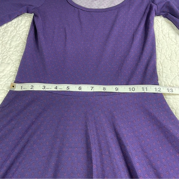 🔥NWT Lularoe Nicole Fit Purple Flare Skirt Stretch Women’s Size XS - Picture 13 of 14